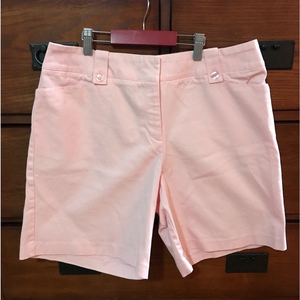 NWOT Denver Hayes, Women’s Size 12, Bubble Gum Pink Cotton Shorts